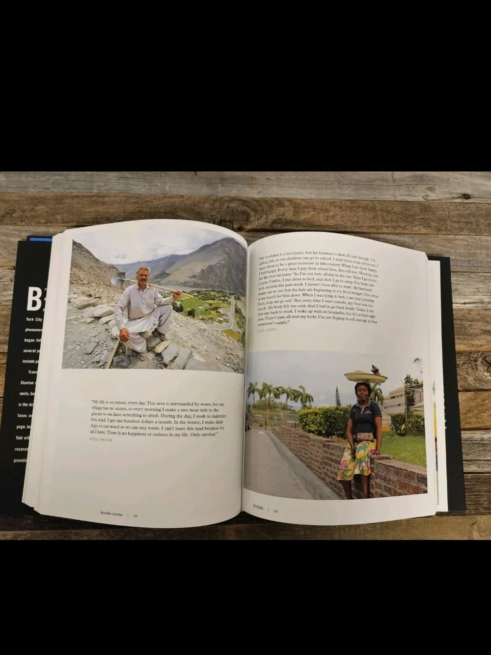 Humans by Brandon Stanton Hardcover Photo Book
